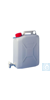 Jerrycans with stopcock 20 litre, HDPE, self sealing cap, 180 x 320 x H 450 mm Jerrycans with...